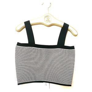 DEREK LAM 10 CROSBY
Striped Crop Top w/ Tags